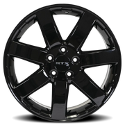 RTX OE Nagano 17x7.5 +45 5x114.3mm 64.1mm Gloss Black