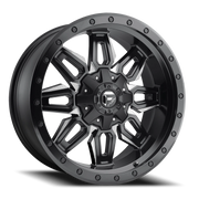 Fuel Neutron 20x9 +1 5x139.7mm 110.3mm Matte Black Milled