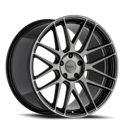 TSW Nord 19x9.5 +40 5x114.3mm 76.1mm Semi Gloss Black Milled Ball-Machined Dark Tint Face