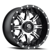 Fuel Nutz UTV 14x7 +13 4x110mm 79.3mm Black Machined