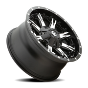 Fuel Nutz 20x10 -24 5x114.3mm 78.1mm Black Machined