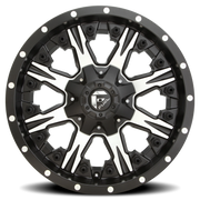 Fuel Nutz 20x10 -24 5x114.3mm 78.1mm Black Machined