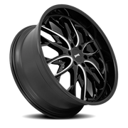 DUB OG 22x9.5 +30 6x135mm 87.1mm Gloss Black Milled