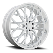 DUB OG 22x9.5 +30 6x135mm 87.1mm Silver Diamond Cut Lip