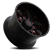 Massiv Off-Road OR1 22x10 -18 6x135mm 108mm Black Red Milled
