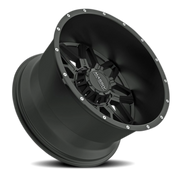 Massiv Off-Road OR1 20x12 -44 5x127mm 87.1mm Satin Black Milled Rivets