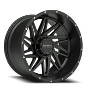 Massiv Off-Road OR3 20x10 -18 6x135mm 108mm Satin Black Milled Rivets