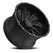 Massiv Off-Road OR3 20x12 -44 6x135mm 108mm Satin Black Milled Rivets