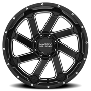 Massiv Off-Road OR4 20x10 -18 5x127mm 87.1mm Black Milled