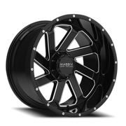 Massiv Off-Road OR4 20x12 -44 6x135mm 108mm Black Milled