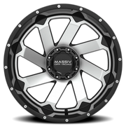 Massiv Off-Road OR4 20x12 -44 6x135mm 108mm Black Machined