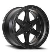 Lock Offroad Olympus 17x9 -12 6x139.7mm 106.2mm Matte Black Matte Black Ring