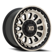 XD Series Omega 20x10 -18 5x139.7mm 110.1mm Satin Black Bronze Tint