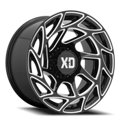 XD Series Onslaught 22x12 -44 8x170mm 125.1mm Gloss Black Milled