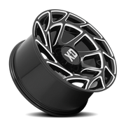 XD Series Onslaught 22x12 -44 8x165.1mm 125.1mm Gloss Black Milled