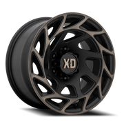 XD Series Onslaught 20x10 -18 5x127mm 71.5mm Satin Black Bronze Tint