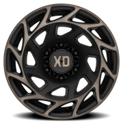 XD Series Onslaught 20x12 -44 8x165.1mm 125.1mm Satin Black Bronze Tint