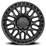 Lock Offroad Onyx 17x9 -12 6x139.7mm 106.2mm Matte Black Matte Black Ring