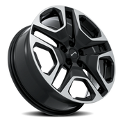 RTX OE Osaka 18x7 +35 5x114.3mm 60.1mm Satin Black Machined
