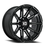 XD Series Outbreak 20x9 +18 6x114.3mm 66.1mm Gloss Black Milled