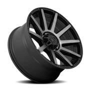 XD Series Outbreak 20x9 +30 5x120mm 74.1mm Satin Black Gray Tint