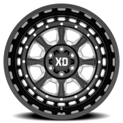 XD Series Outlander 20x10 -18 6x139.7mm 106.1mm Gloss Black Milled