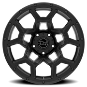 Black Rhino Overland 20x9.5 +0 5x139.7mm 78.1mm Matte Black