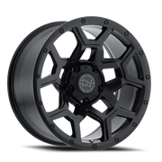 Black Rhino Overland 18x9.5 +6 6x139.7mm 112.1mm Matte Black