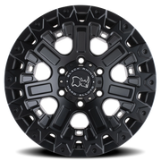 Black Rhino Ozark 17x9.5 -18 5x127mm 71.6mm Matte Black