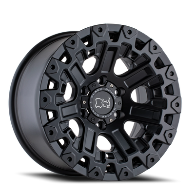 Black Rhino Ozark 17x9.5 -18 6x139.7mm 112.1mm Matte Black