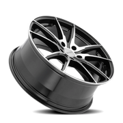 Petrol P0A 19x8 +35 5x100mm 72.1mm Gloss Black Machined Cut Face