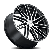 Petrol P1C 20x8.5 +35 5x120mm 76.1mm Gloss Black Machined Face
