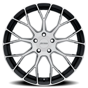 Petrol P2B 20x8.5 +40 5x112mm 72.1mm Gloss Black Machined Face