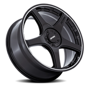 Petrol P2E 17x8 +40 5x110mm 72.56mm Gloss Black Machined Lip