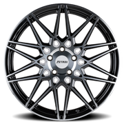 Petrol P3C 17x8 +40 5x105mm 72.1mm Gloss Black Machined Face