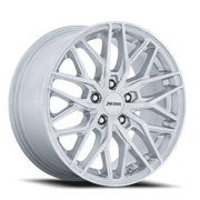 Petrol P3E 19x8.5 +40 5x108mm 72.56mm Gloss Silver Machined Brushed