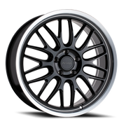 Petrol P4C 16x7 +40 4x100mm 72.1mm Gloss Black Machined Lip