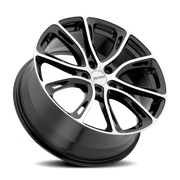 Petrol P5A 19x8 +40 5x112mm 72.1mm Gloss Black Machined Cut Face