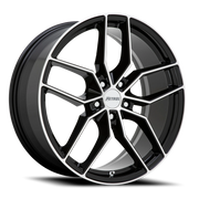 Petrol P5C 18x8 +40 5x110mm 72.1mm Gloss Black Machined Face