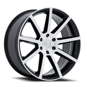 Petrol P6E 20x9.5 +30 6x135mm 87.1mm Gloss Black Machined Face