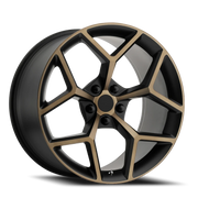 Performance Replica PR126 20x10 +35 5x120mm 67.06mm Black Bronze Face