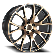Performance Replica PR161 20x10 +18 5x115mm 71.5mm Black Bronze Face