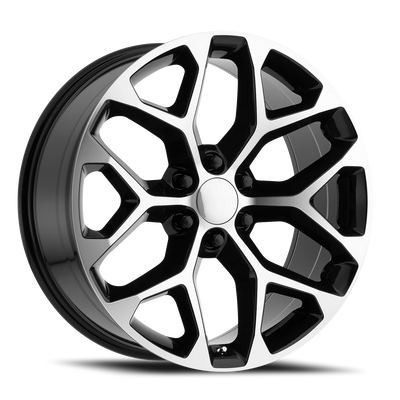 Performance Replica PR176 20x9 +24 6x139.7mm 78.3mm Gloss Black Machined