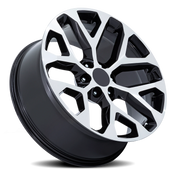 Performance Replica PR177 26x10 +24 6x139.7mm 78.1mm Gloss Black Machined Face