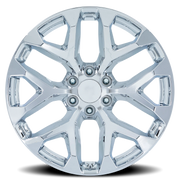 Performance Replica PR177 26x10 +24 6x139.7mm 78.1mm Chrome