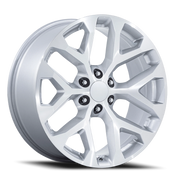 Performance Replica PR177 24x10 +24 6x139.7mm 78.1mm Machined Silver
