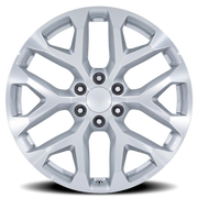 Performance Replica PR177 24x10 +24 6x139.7mm 78.1mm Machined Silver