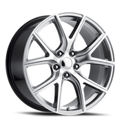 Performance Replica PR181 20x9 +34 5x127mm 71.5mm Hyper Silver Machined