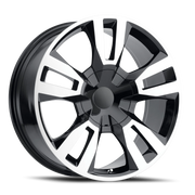 Performance Replica PR188 20x9 +24 6x139.7mm 78.1mm Gloss Black Machined