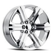 Performance Replica PR191 22x9 +24 6x139.7mm 78.1mm Chrome
